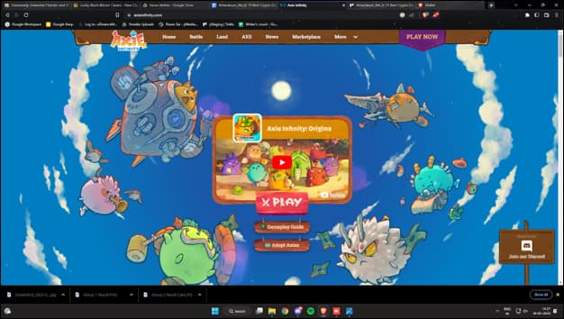 Axie Infinity Crypto Game